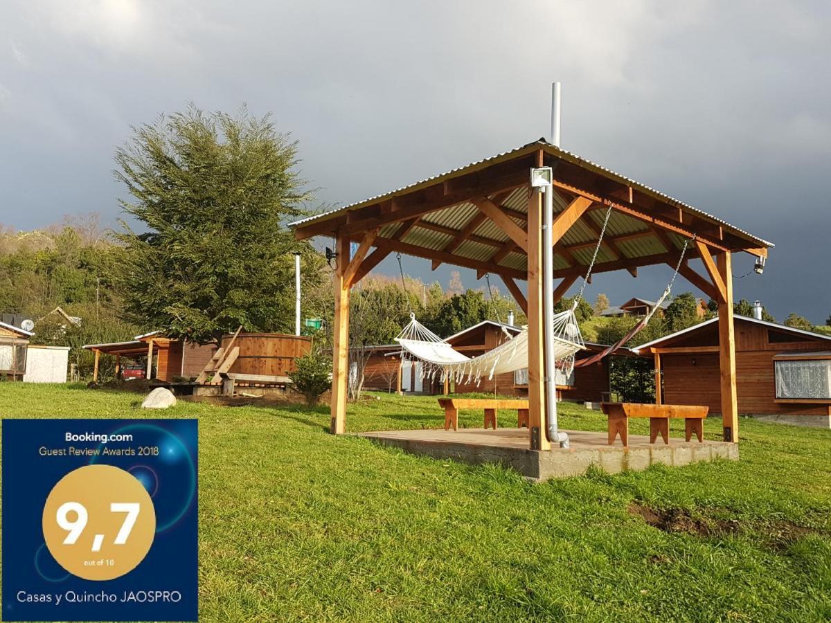 Turismo Jaos Cabanas Tinas Y Quincho Futrono Exterior foto